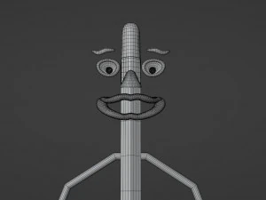 Mister Pencil 3D Model