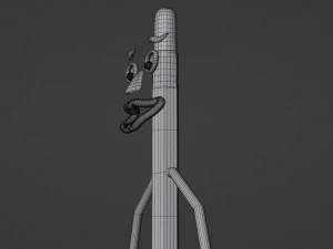 Mister Pencil 3D Model