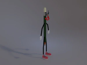 Mister Pencil 3D Model