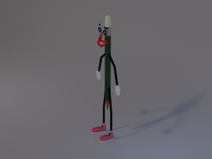 Mister Pencil Modelo 3D