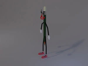 Mister Pencil 3D Model