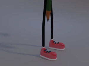 Mister Pencil 3D Model