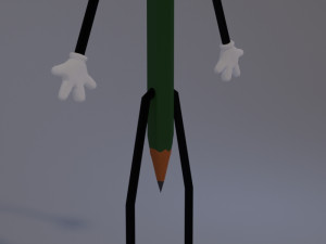 Mister Pencil Modelo 3D