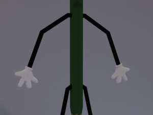 Mister Pencil Modelo 3D