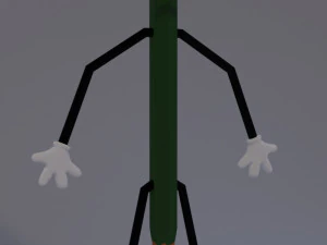 Mister Pencil 3D Model