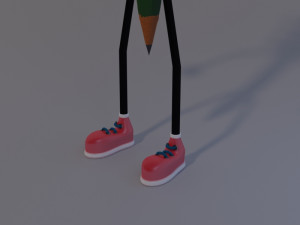 Mister Pencil Modelo 3D