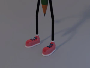 Mister Pencil 3D Model