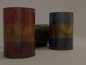 Barrel 3D Model