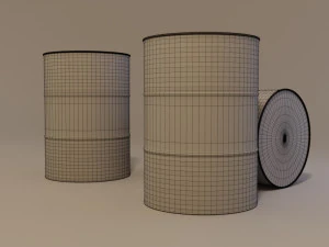 Barrel 3D Model