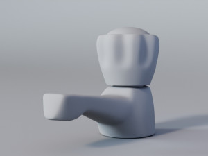 Faucet Modelo 3D