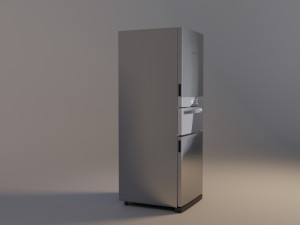 Refrigerator Brastemp Inverse 3p 3D Model