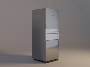 Refrigerator Brastemp Inverse 3p 3D Model