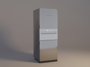 Refrigerator Brastemp Inverse 3p 3D Model