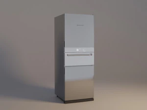 Refrigerator Brastemp Inverse 3p 3D Model