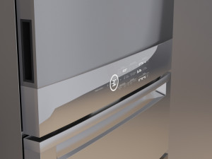Refrigerator Brastemp Inverse 3p 3D Model