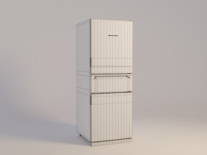 Refrigerator Brastemp Inverse 3p 3D Model