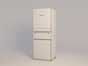 Refrigerator Brastemp Inverse 3p 3D Model