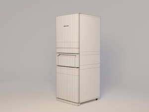 Refrigerator Brastemp Inverse 3p 3D Model