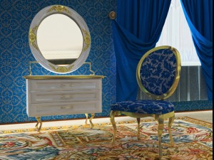 baroque room 3Dモデル
