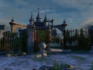abandoned castle 3D Model