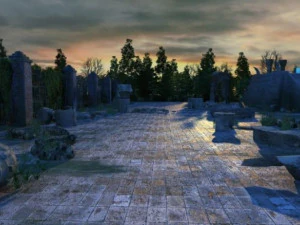 abandoned castle 3D Model
