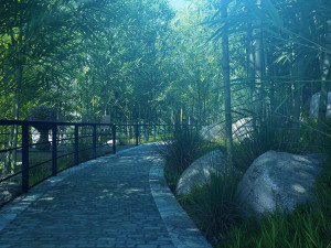bamboo forest 06 3Dモデル