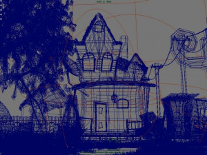 cartoon house 3D 모델