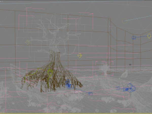 fantasy valley landscape 3D Model