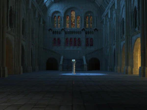interior do castelo Modelo 3D