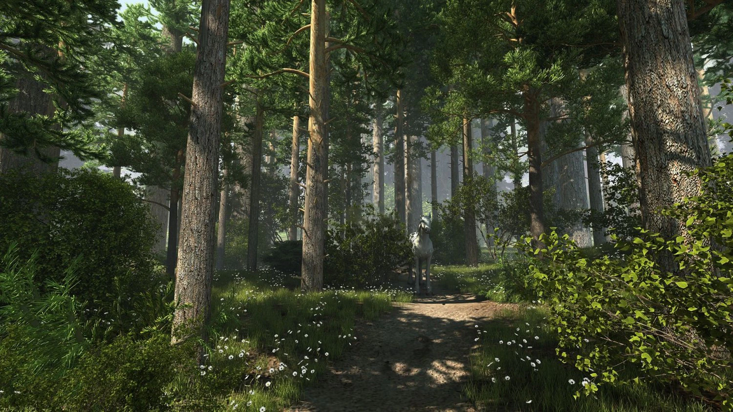forest scene 10 3D Model .c4d .max .obj .3ds .fbx .stl .blend 