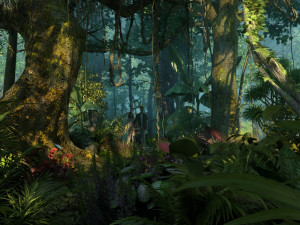 forest scene 13 Model 3D
