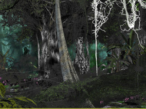 forest scene 14 3Dモデル