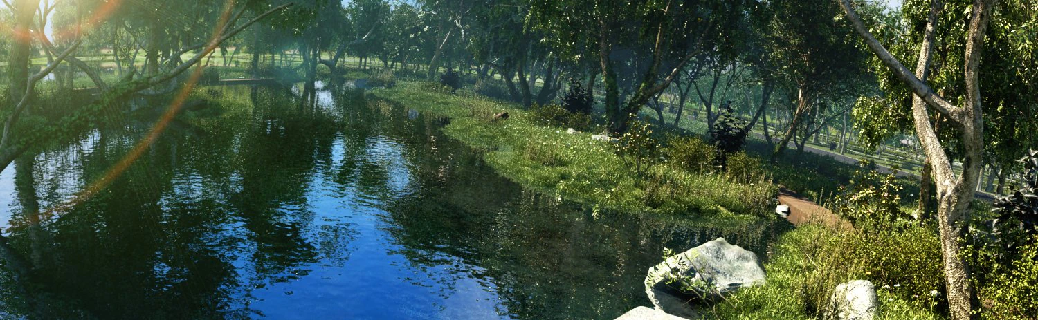 forest scene 17 3D Model .c4d .max .obj .3ds .fbx .stl .blend 