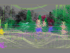forest scene 24 3D 模型
