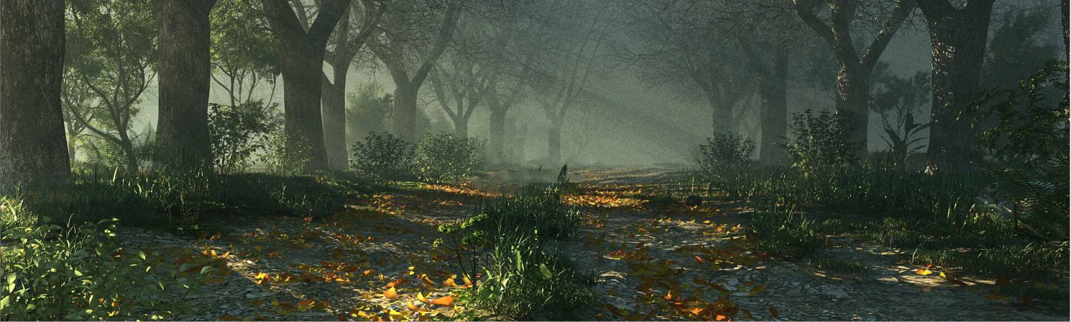 forest scene 25 3D Model .c4d .max .obj .3ds .fbx .stl .blend 