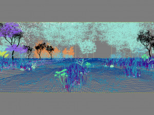 forest scene 25 3D 模型