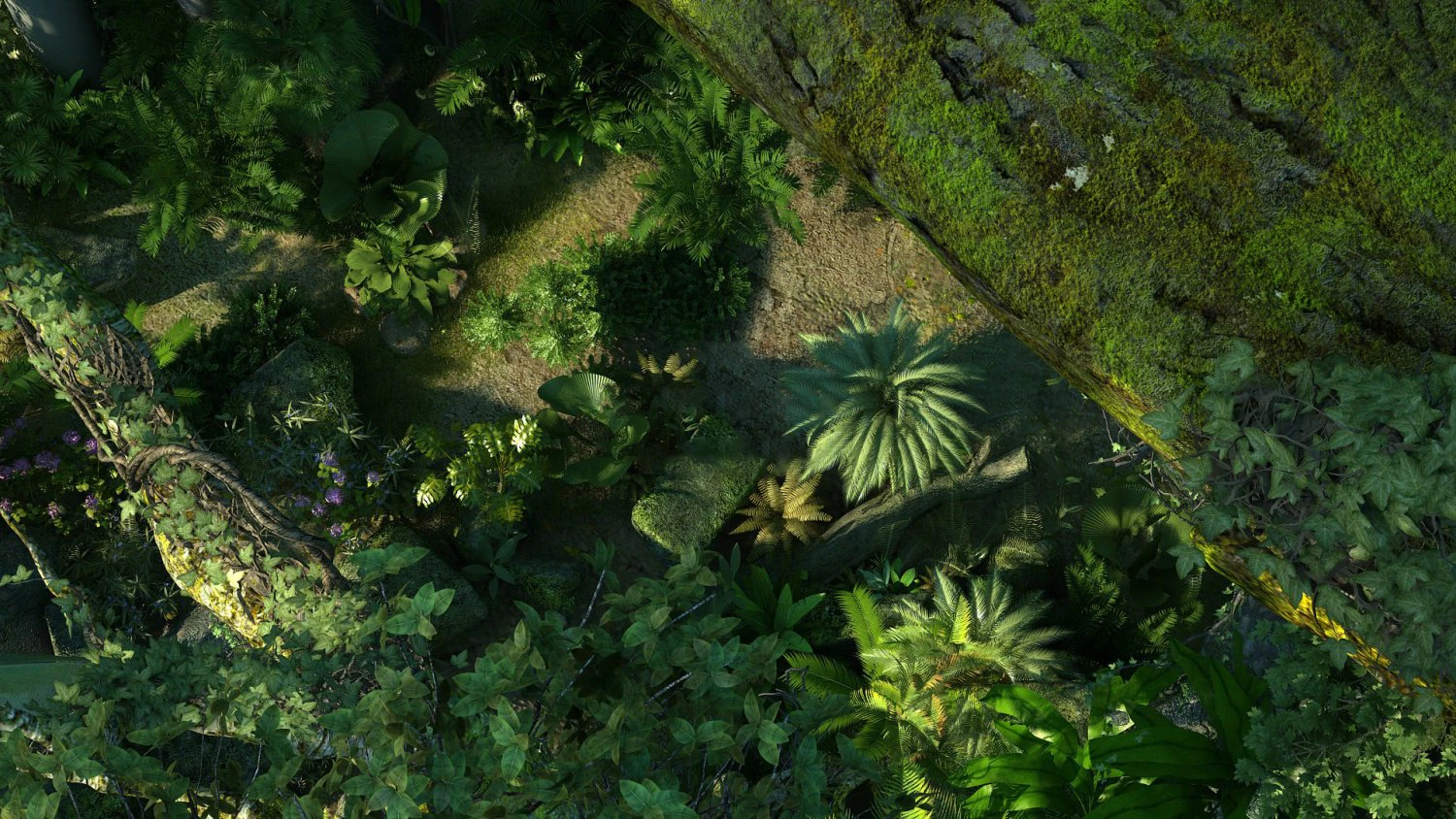 forest scene 27 3D Model .c4d .max .obj .3ds .fbx .stl .blend 