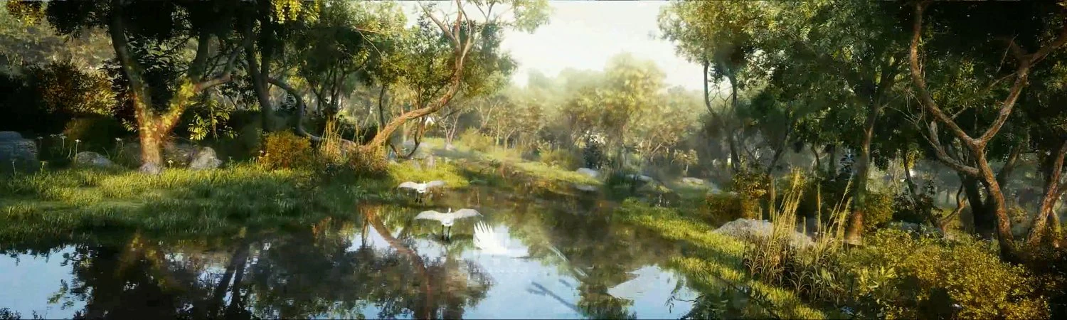 forest scene 30 3D Model .c4d .max .obj .3ds .fbx .stl .blend 