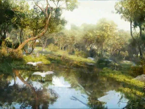 pemandangan hutan 30 Model 3D