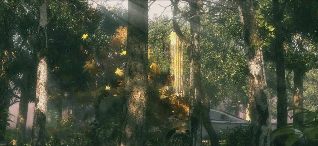 forest scene 32 3D Model .c4d .max .obj .3ds .fbx .stl .blend 