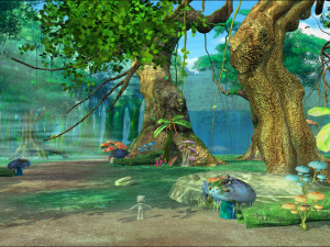 forest scene 1 Model 3D