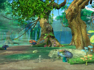 cena da floresta 1 Modelo 3D