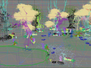 forest scene 1 3D Model