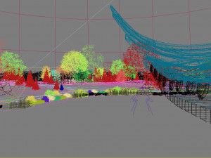 lake landscape 003 3D Model