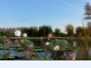 lake landscape 007 3Dモデル