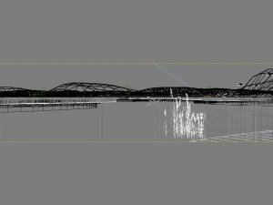 lake landscape 010 3D Model