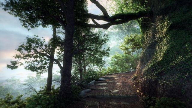 mountain scene Modelo 3D .c4d .max .obj .3ds .fbx .stl .blend 