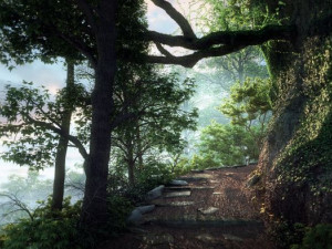 mountain scene 3D-Modell