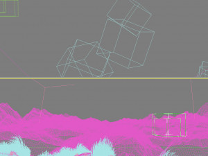 mountain sence 002 Model 3D