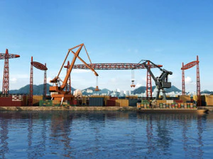 petroleum chemical terminals and ports 3D Model